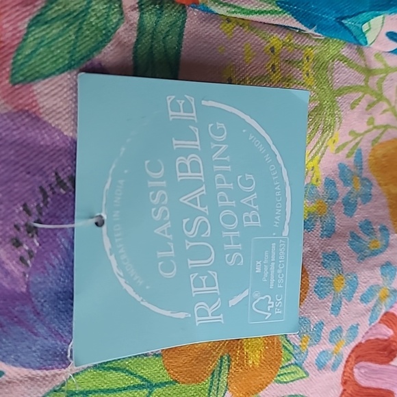 💐Floral 'Mom' Tote Bag - Picture 4 of 11